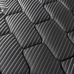 Montlake Black Eastern King Firm Hybrid Mattress - Ornate Home