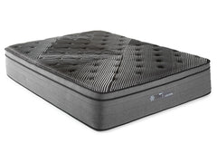 Montlake Black Full Euro Top Hybrid Mattress - Ornate Home