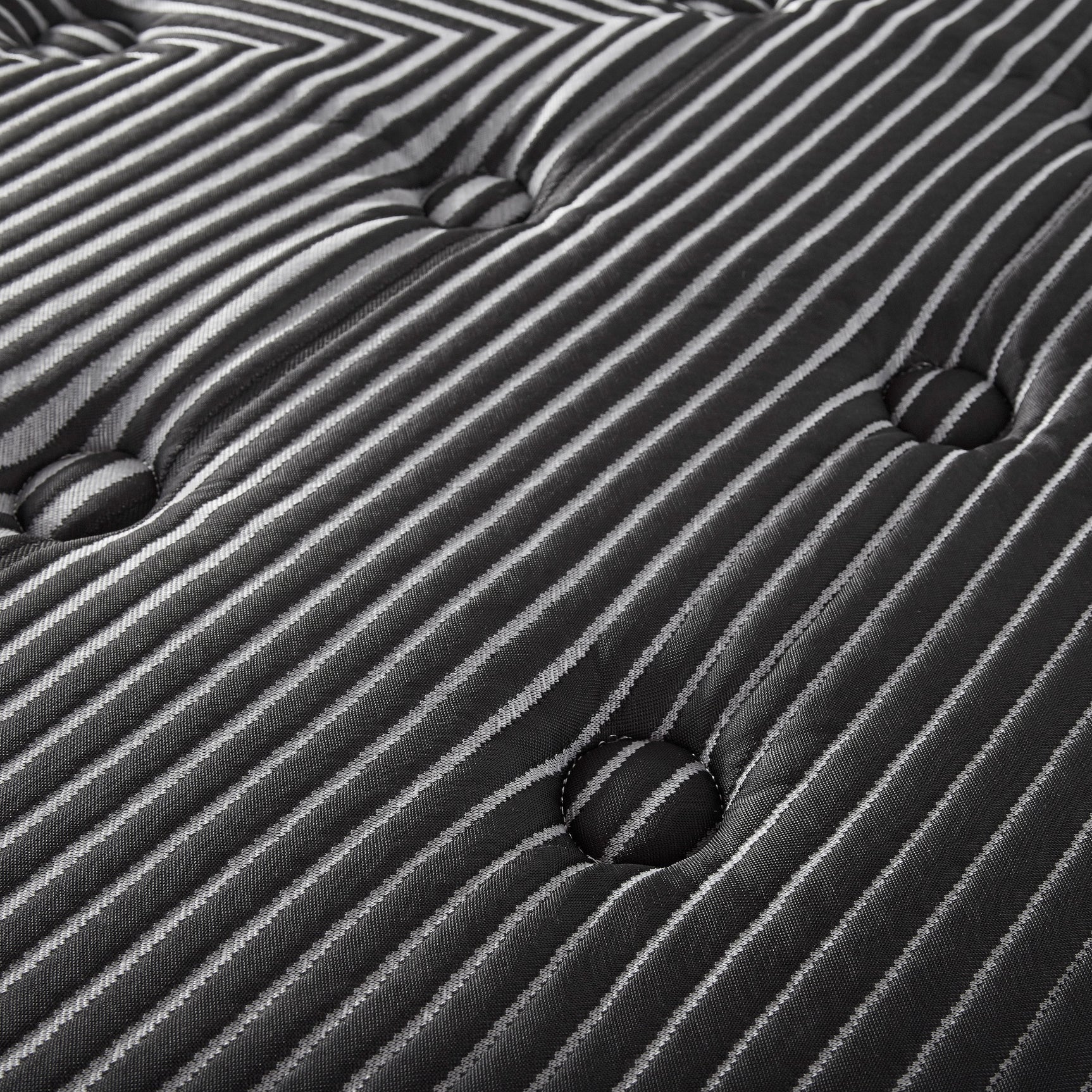 Montlake Black Full Euro Top Hybrid Mattress - Ornate Home