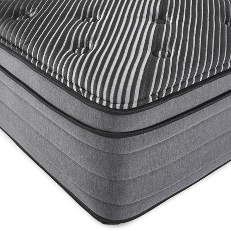 Montlake Black Queen Euro Top Hybrid Mattress - Ornate Home