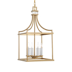 Montreal Brass 4 Light Lantern Pendant - Ornate Home