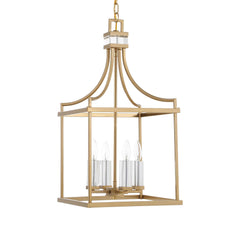 Montreal Brass 4 Light Lantern Pendant - Ornate Home