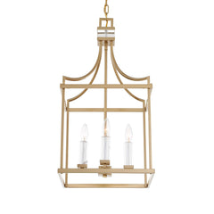 Montreal Brass 4 Light Lantern Pendant - Ornate Home