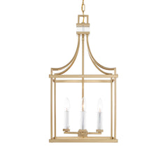 Montreal Brass 4 Light Lantern Pendant - Ornate Home