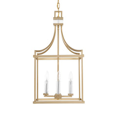 Montreal Brass 4 Light Lantern Pendant - Ornate Home