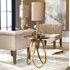 Montrez Gold Side Table - Ornate Home