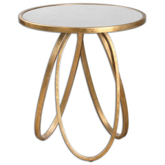Montrez Gold Side Table - Ornate Home