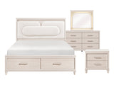 Montrose Beige 4-Piece Queen Bedroom Set - Ornate Home