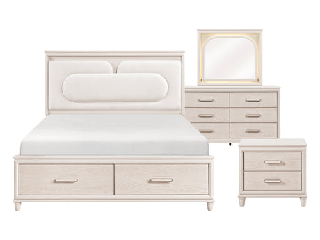 Montrose Beige 4-Piece Queen Bedroom Set - Ornate Home