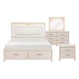 Montrose Beige 4-Piece Queen Bedroom Set - Ornate Home