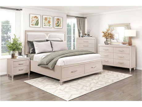 Montrose Beige 5-Piece Queen Bedroom Set - Ornate Home