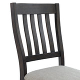 Montrose Espresso/Brown 7-Piece Standard Height Dining Set with Table, Four Chairs & Two Host Chairs