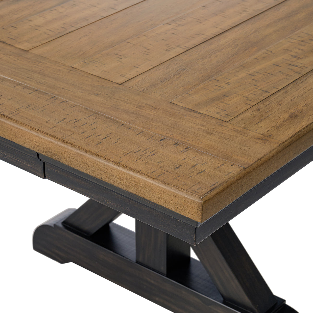 Montrose Espresso/Brown Dining Table with 20" Leaf - Ornate Home