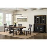 Montrose Espresso/Brown Dining Table with 20" Leaf - Ornate Home