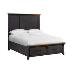 Montrose Espresso/Brown Queen Storage Bed - Ornate Home