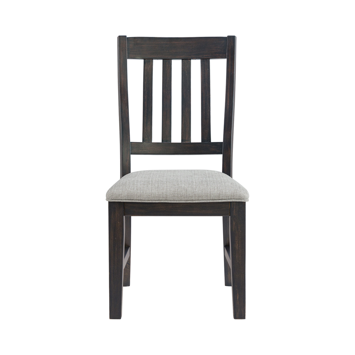 Montrose Espresso/Light Grey Dining Side Chair (Set of 2) - Ornate Home