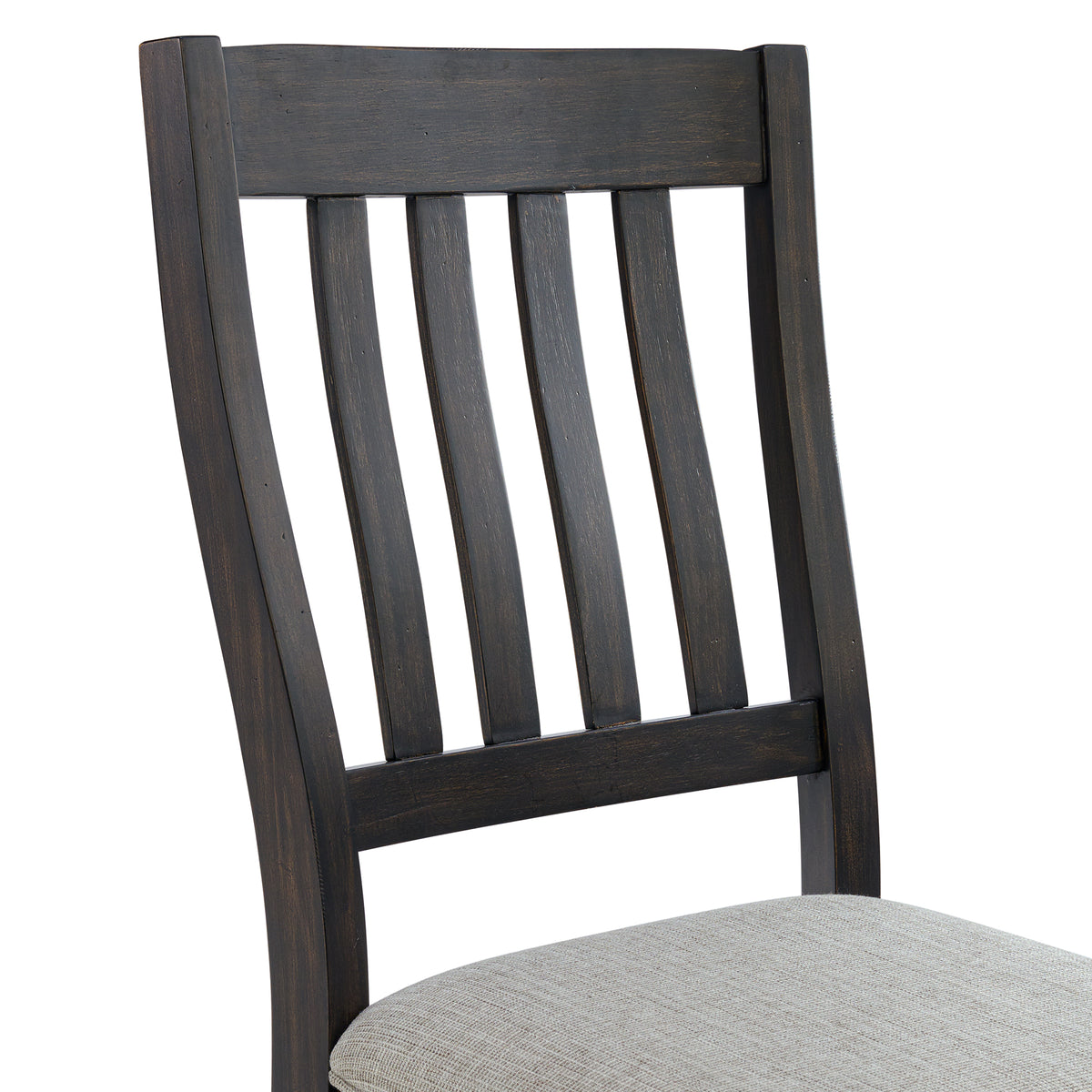 Montrose Espresso/Light Grey Dining Side Chair (Set of 2) - Ornate Home