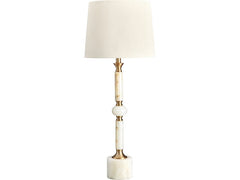 Montrose White/Gold Buffet Lamp (Set of 2) - Ornate Home