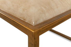 Montvale Beige Coffee Table/Bench - Ornate Home