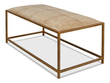 Montvale Beige Coffee Table/Bench - Ornate Home