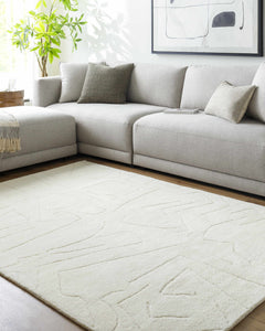 Mony Ivory Area Rug - Clearance - Ornate Home