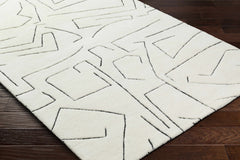 Mony Rose Cream Area Rug - Clearance - Ornate Home