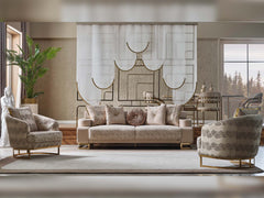 Monza Cream Chair - Ornate Home