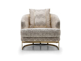 Monza Cream Chair - Ornate Home