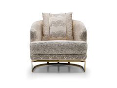 Monza Cream Chair - Ornate Home