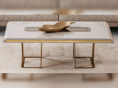 Monza Cream Coffee Table - Ornate Home