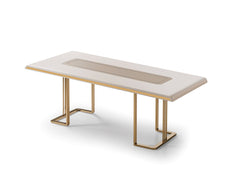 Monza Cream Dining Table - Ornate Home