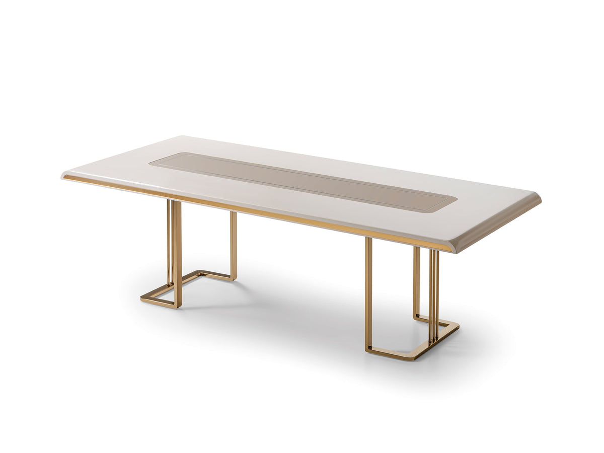 Monza Cream Dining Table - Ornate Home