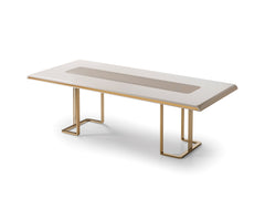 Monza Cream Dining Table - Ornate Home