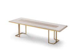 Monza Cream Dining Table - Ornate Home