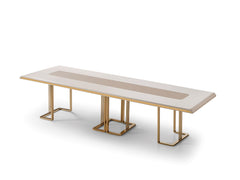 Monza Cream Dining Table - Ornate Home