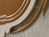 Monza Cream Consol With Mirror