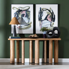 Moody Hues Green/Black Canvas - Ornate Home