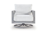 Moonlight Gray Outdoor Swivel Chair with Cushion - Ornate Home