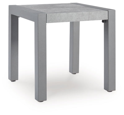 Moonlight View Gray-Outdoor End Table - Ornate Home
