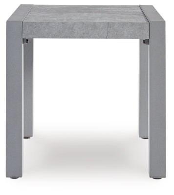 Moonlight View Gray-Outdoor End Table - Ornate Home