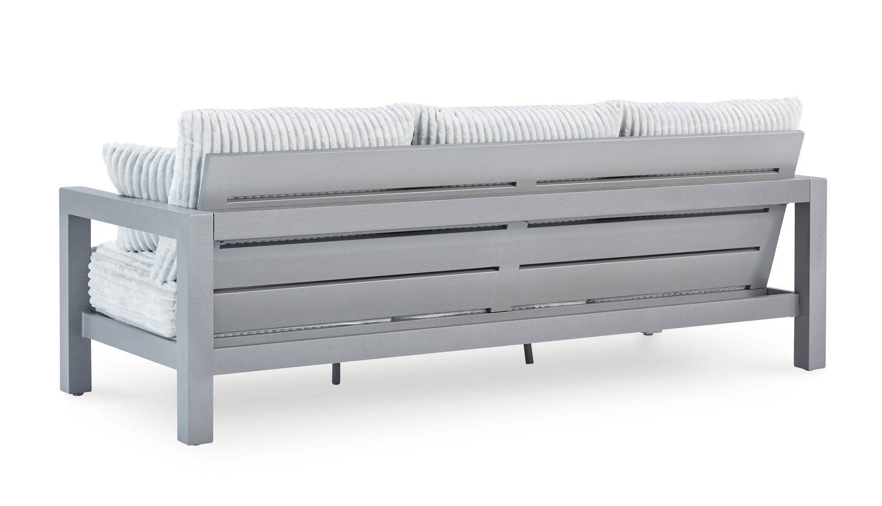 Moonlight View Gray-Outdoor Sofa with Cushion - Ornate Home
