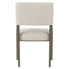 Moore Portobello/White/Cream Fabric Arm Chair - Ornate Home