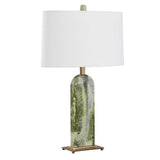 Moorea Green Marble Table Lamp - Ornate Home