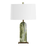 Moorea Green Marble Table Lamp - Ornate Home