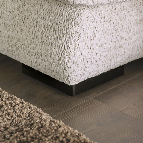 Moorpark Off-White Loveseat - Ornate Home