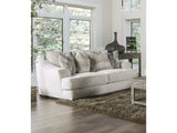Moorpark Off-White Loveseat - Ornate Home
