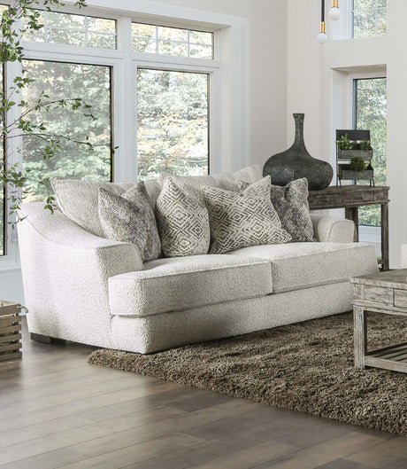 Moorpark Off-White Sofa & Loveseat - Ornate Home