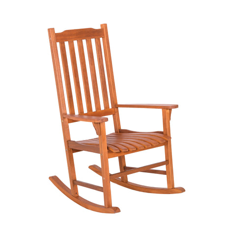Moose Natural Rocking Chair - Ornate Home