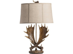 Moose Run Brown Table Lamp - Ornate Home