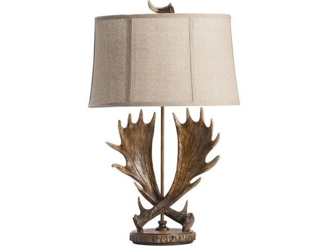 Moose Run Brown Table Lamp - Ornate Home